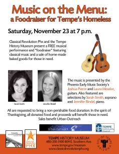 Music on Menu 2013 flyer